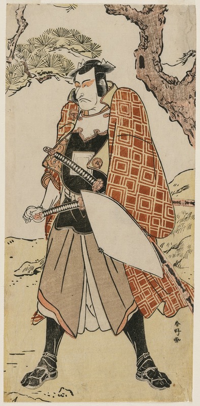 Katsukawa Shunkō - Ichikawa Danjuro V as a Travelling Warrior
