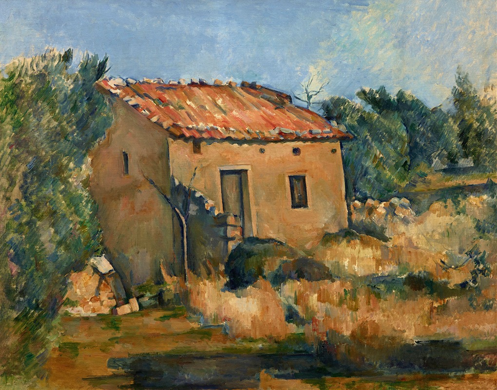 Paul Cézanne - Abandoned House near Aix-en-Provence