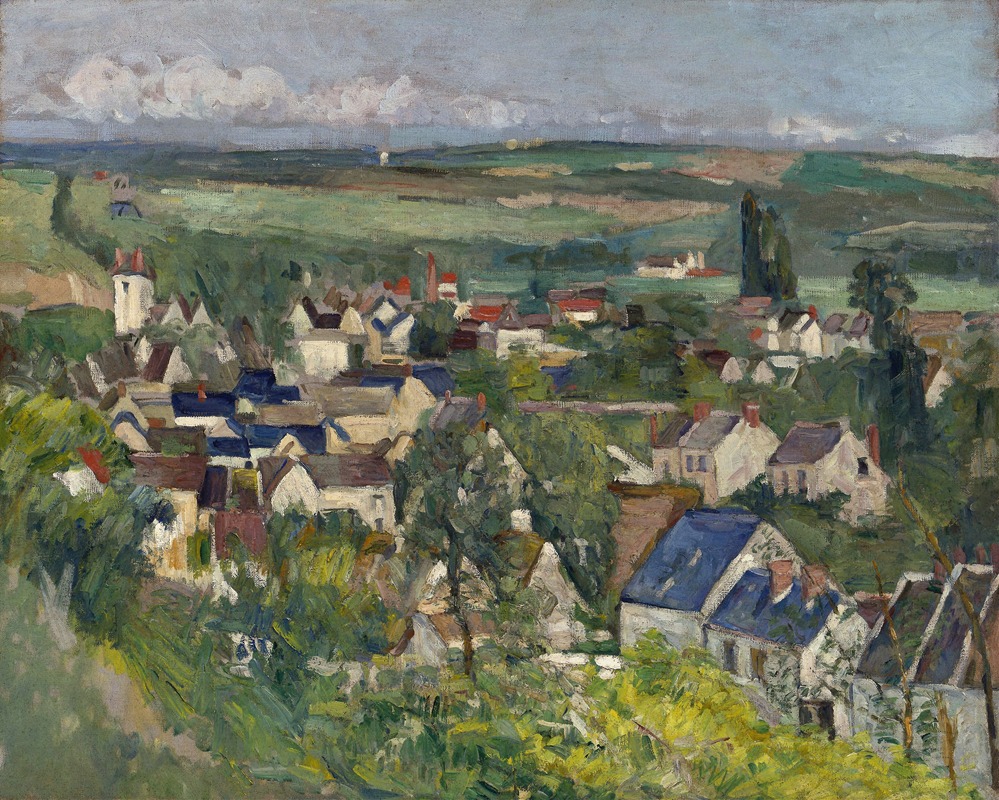 Paul Cézanne - Auvers, Panoramic View
