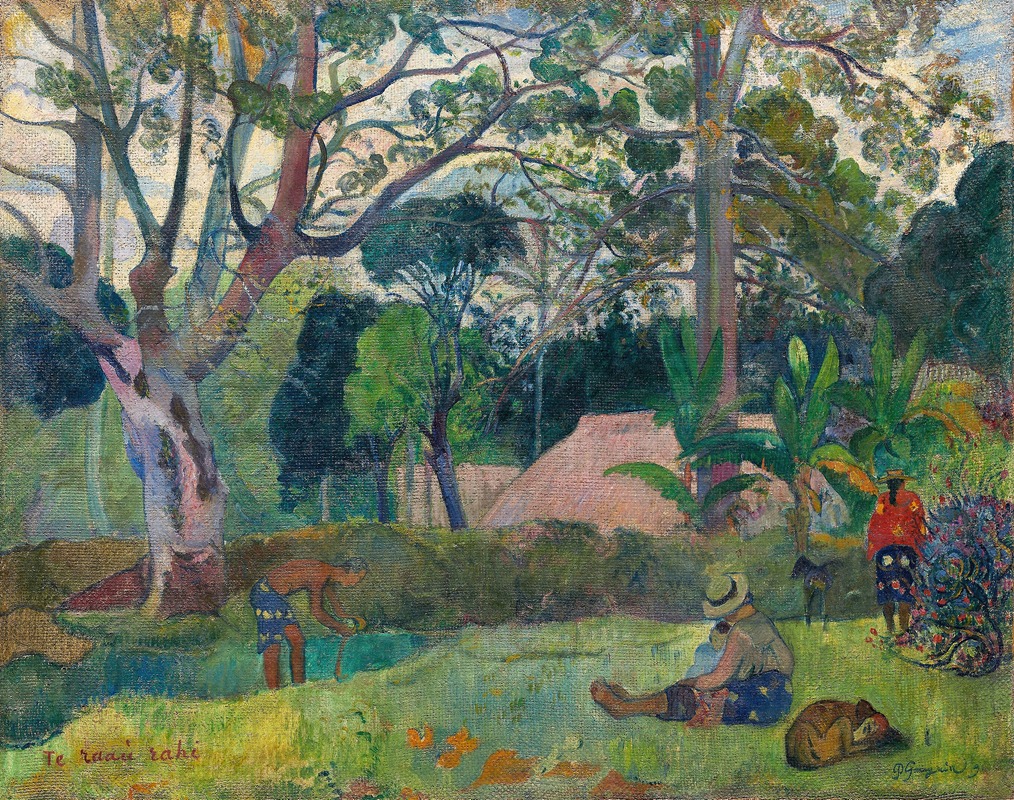 Paul Gauguin - Te raau rahi (The Big Tree)