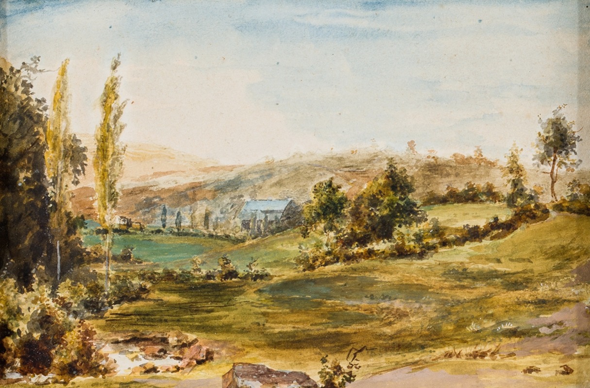 Peter Adolf Hall - Landscape