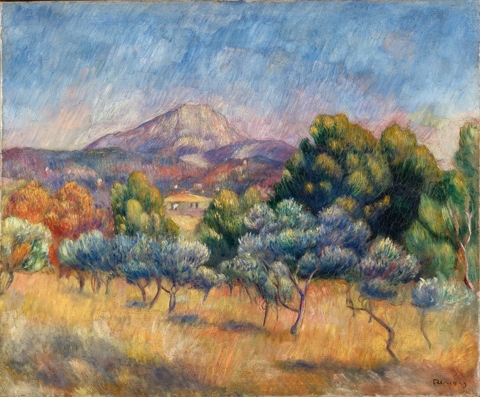 Pierre-Auguste Renoir - Mont Sainte-Victoire
