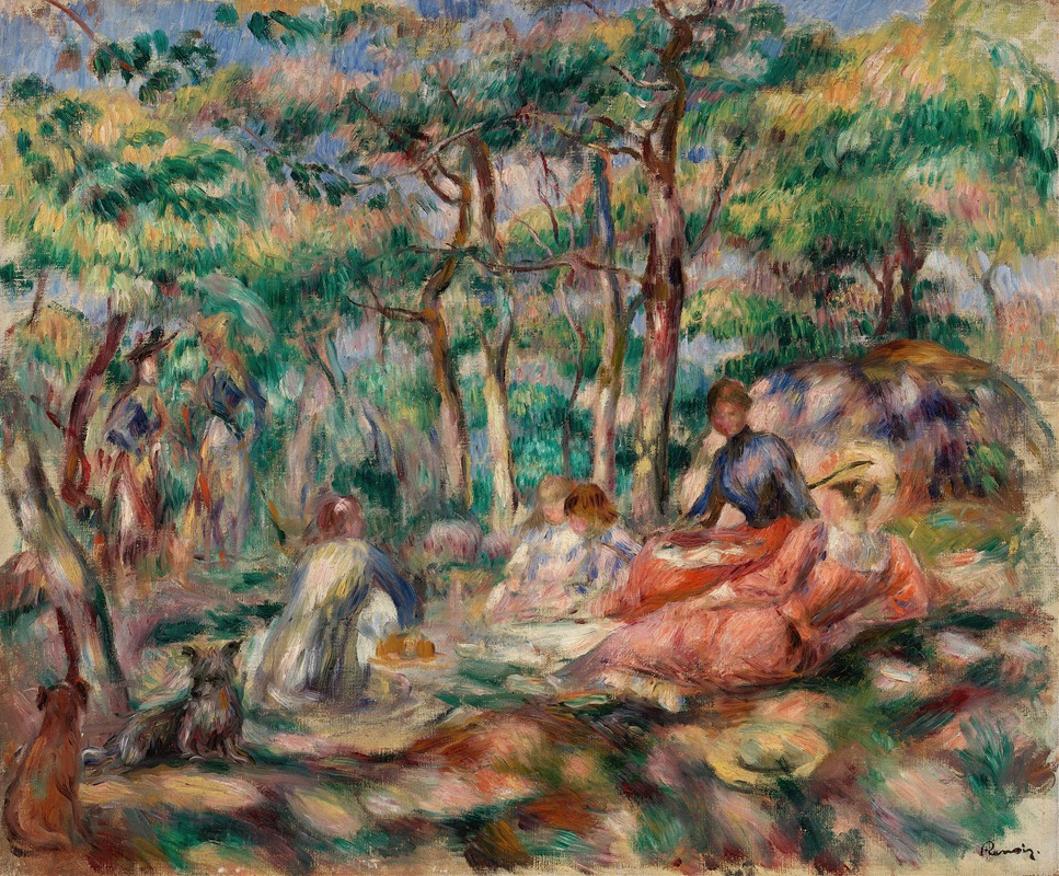 Pierre-Auguste Renoir - Picnic (Le Déjeuner sur l’herbe)