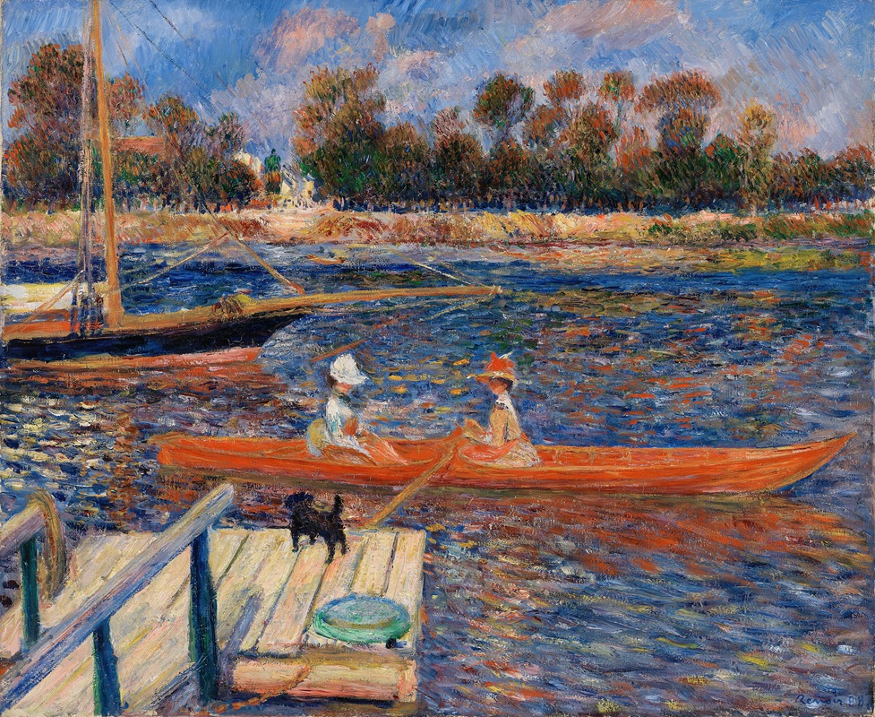 Pierre-Auguste Renoir - The Seine at Argenteuil (La Seine Ã  Argenteuil)