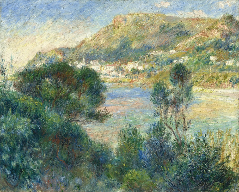 Pierre-Auguste Renoir - View of Monte Carlo from Cap Martin