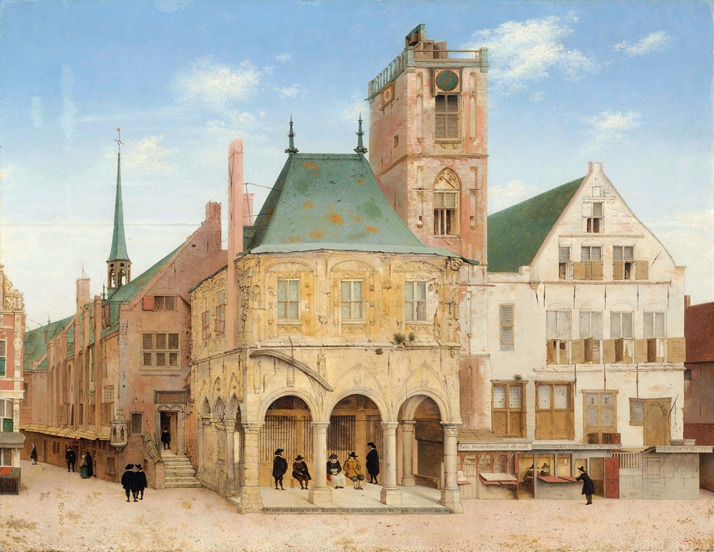 Pieter Jansz Saenredam - The Old Town Hall of Amsterdam
