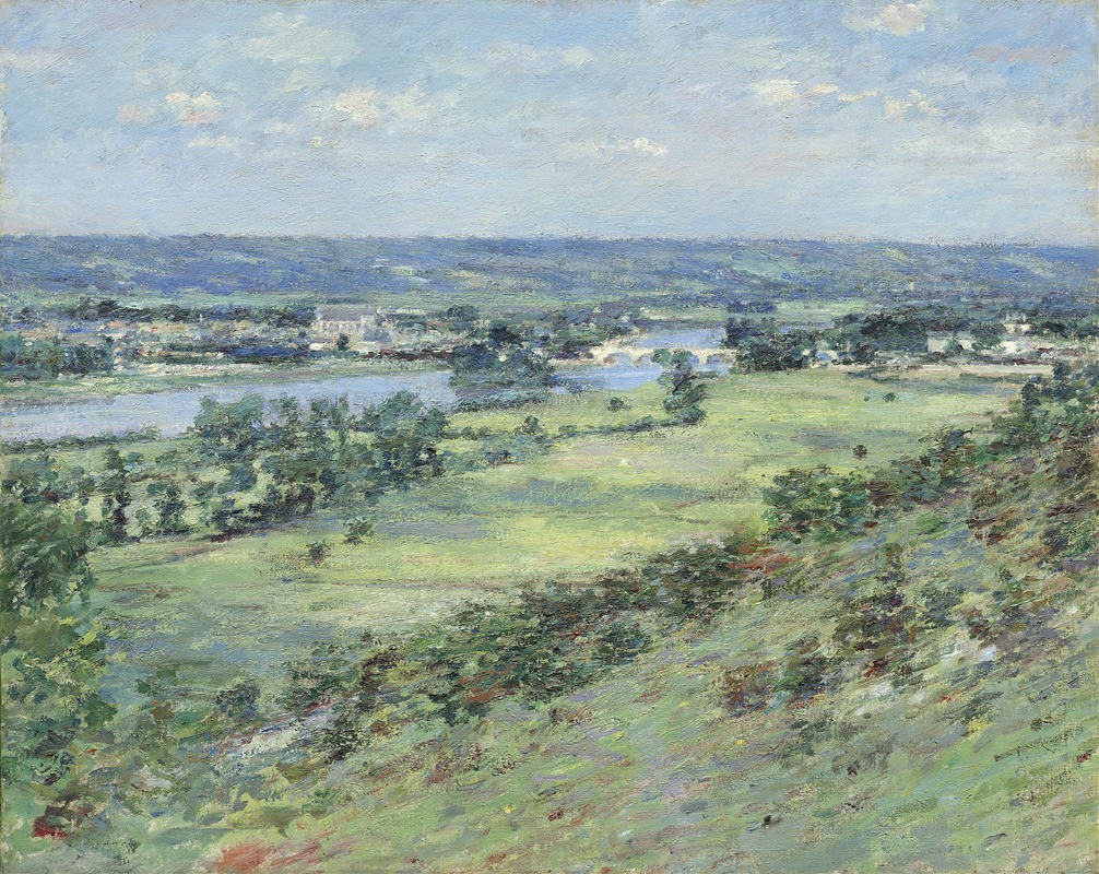 Theodore Robinson - The Valley of the Seine,from the Hills of Giverny