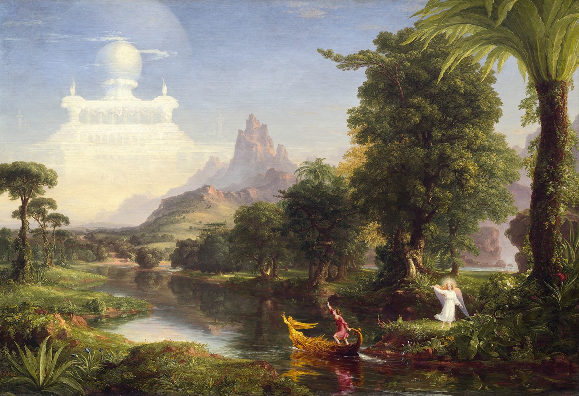 Thomas Cole - The Voyage of Life – Youth