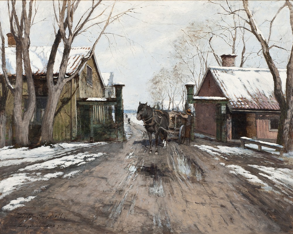 Victor Forssell - At the City Toll Gate