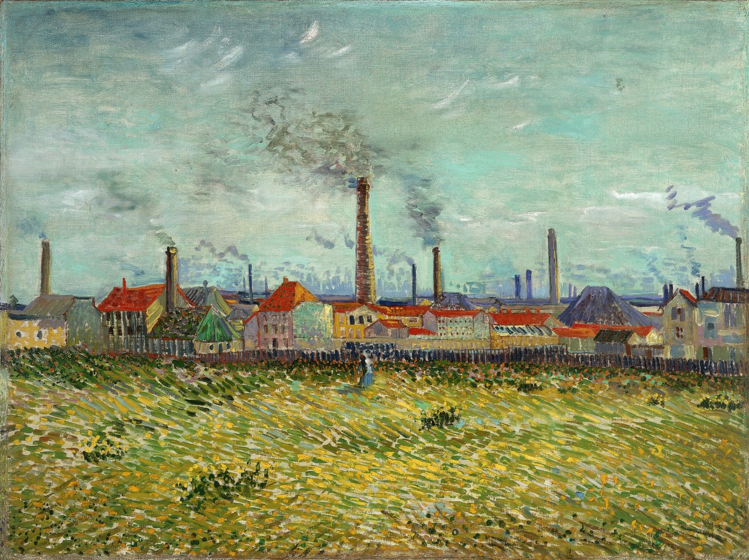 Vincent van Gogh - Factories at Clichy