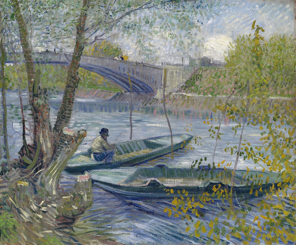 Vincent van Gogh - Fishing in Spring, the Pont de Clichy (Asnières)