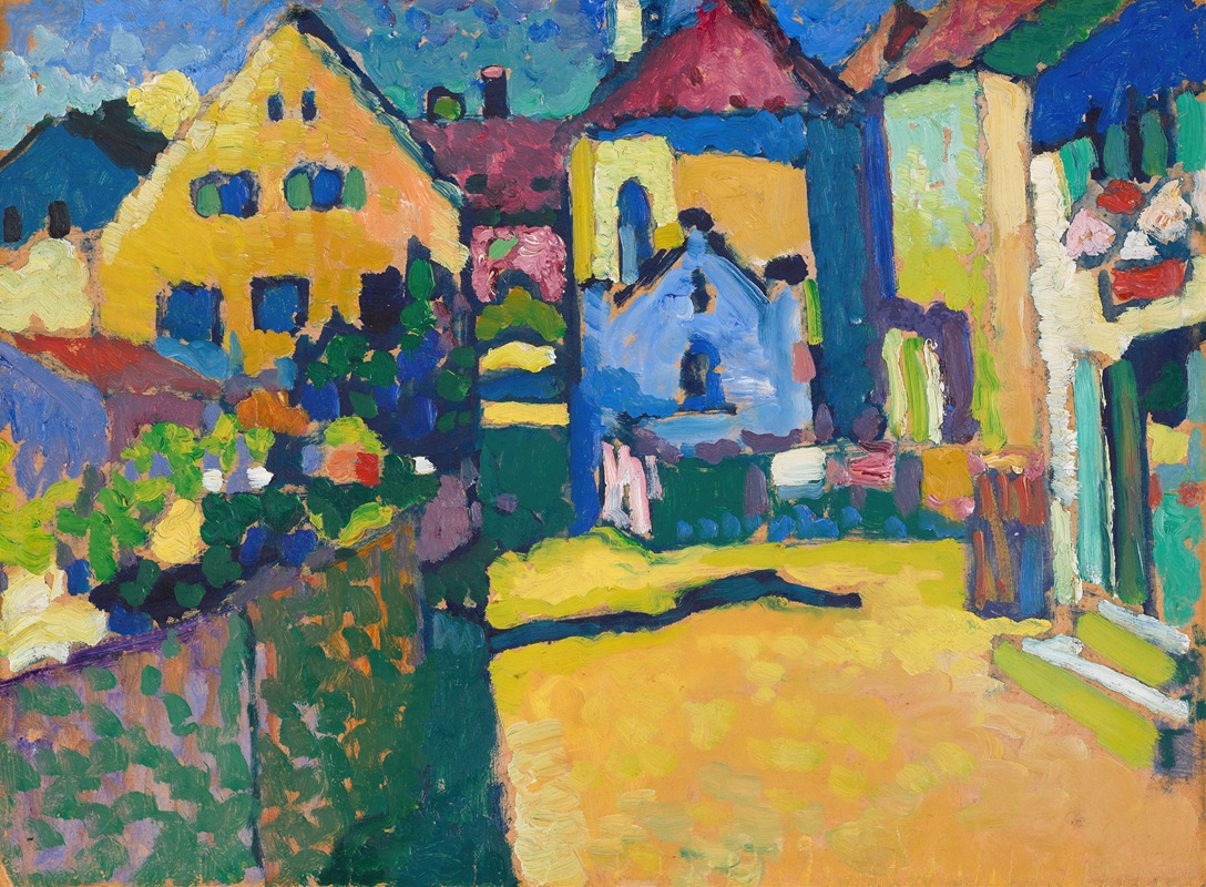 Wassily Kandinsky - Green Lane in Murnau