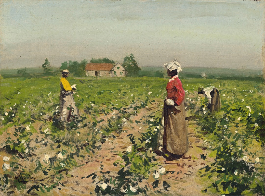 William Gilbert Gaul - Picking Cotton