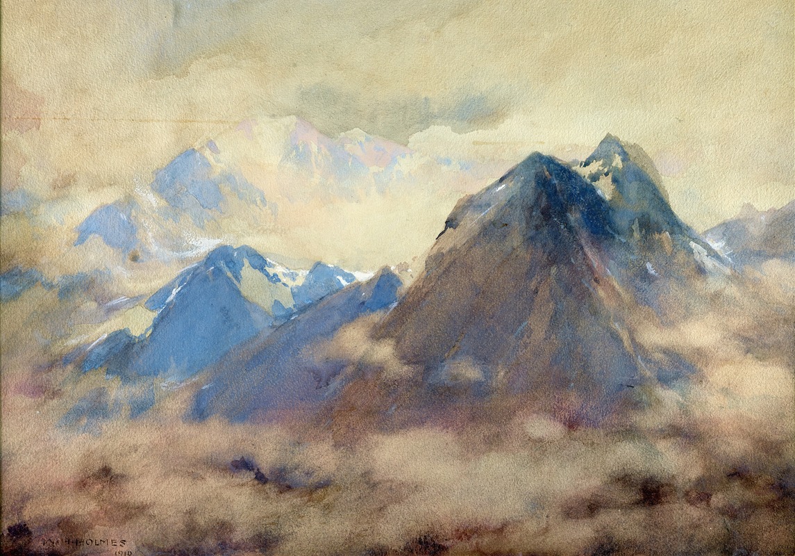 William Henry Holmes - The Almighty’s Own, An Impression of the High Andes