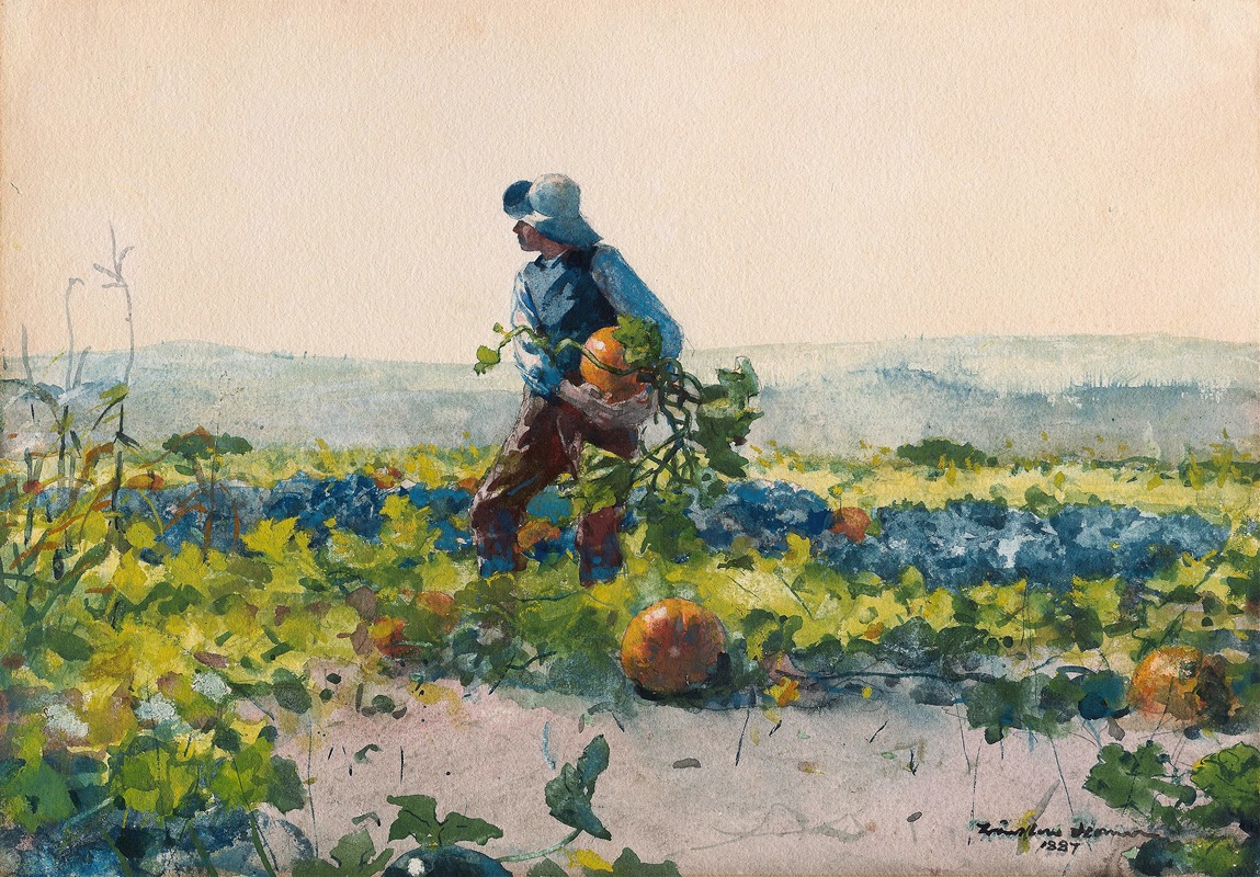 Winslow Homer - For to Be a Farmer’s Boy