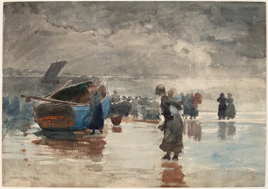 Winslow Homer - On the Sands