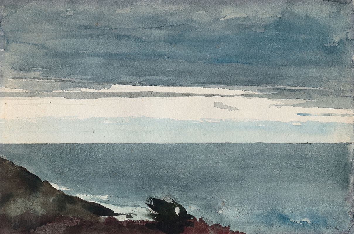 Winslow Homer - Prout’s Neck, Evening