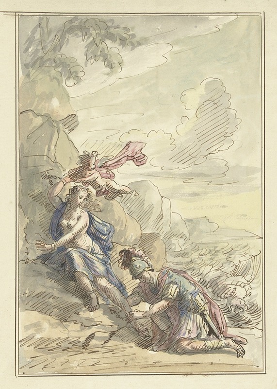 Elias van Nijmegen - Perseus bevrijdt Andromeda