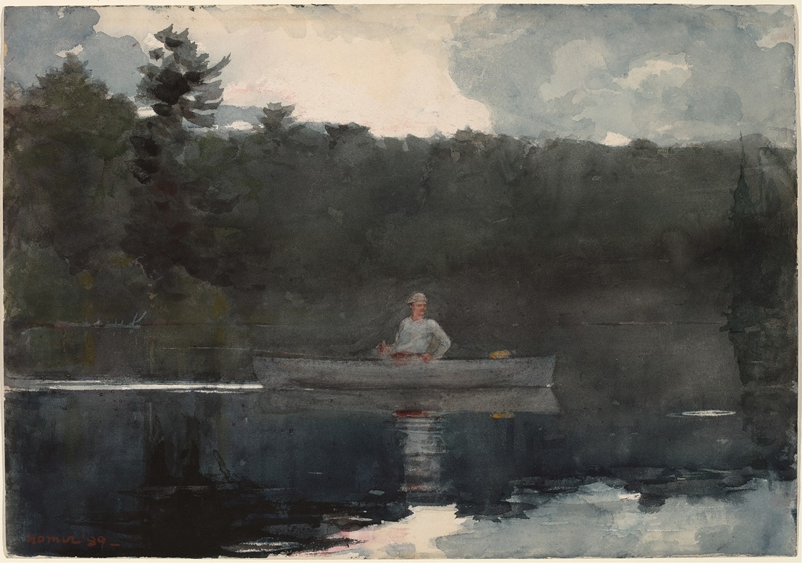 Winslow Homer - The Lone Fisherman