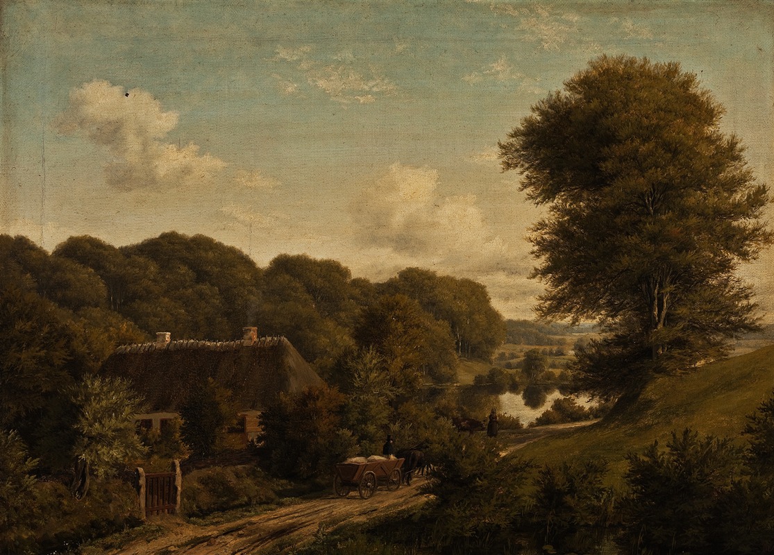 August Wilhelm Boesen - Danish Landscape