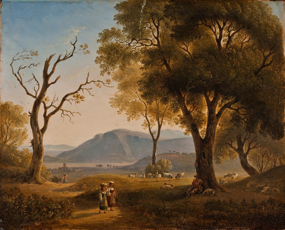 Abraham Teerlink - Italian Landscape