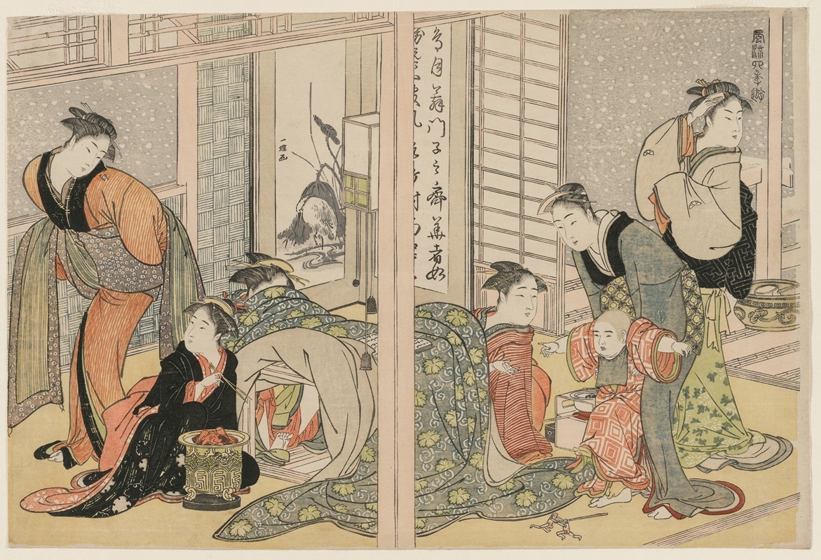 Kitagawa Utamaro - Elegant Pleasures of the Four Seasons