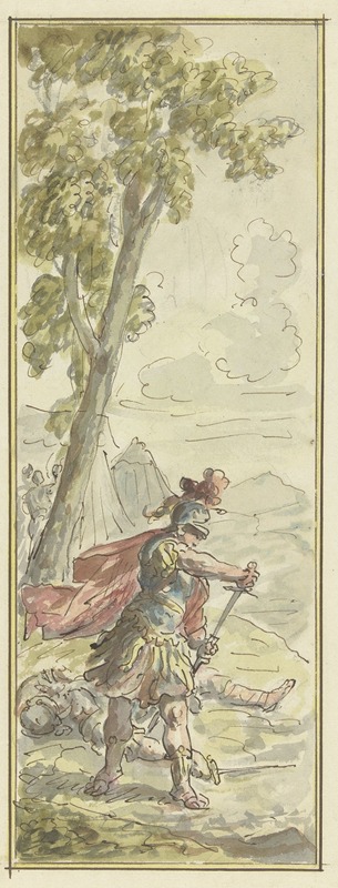 Elias van Nijmegen - Rinaldo na het doden van de Ridder Gernard