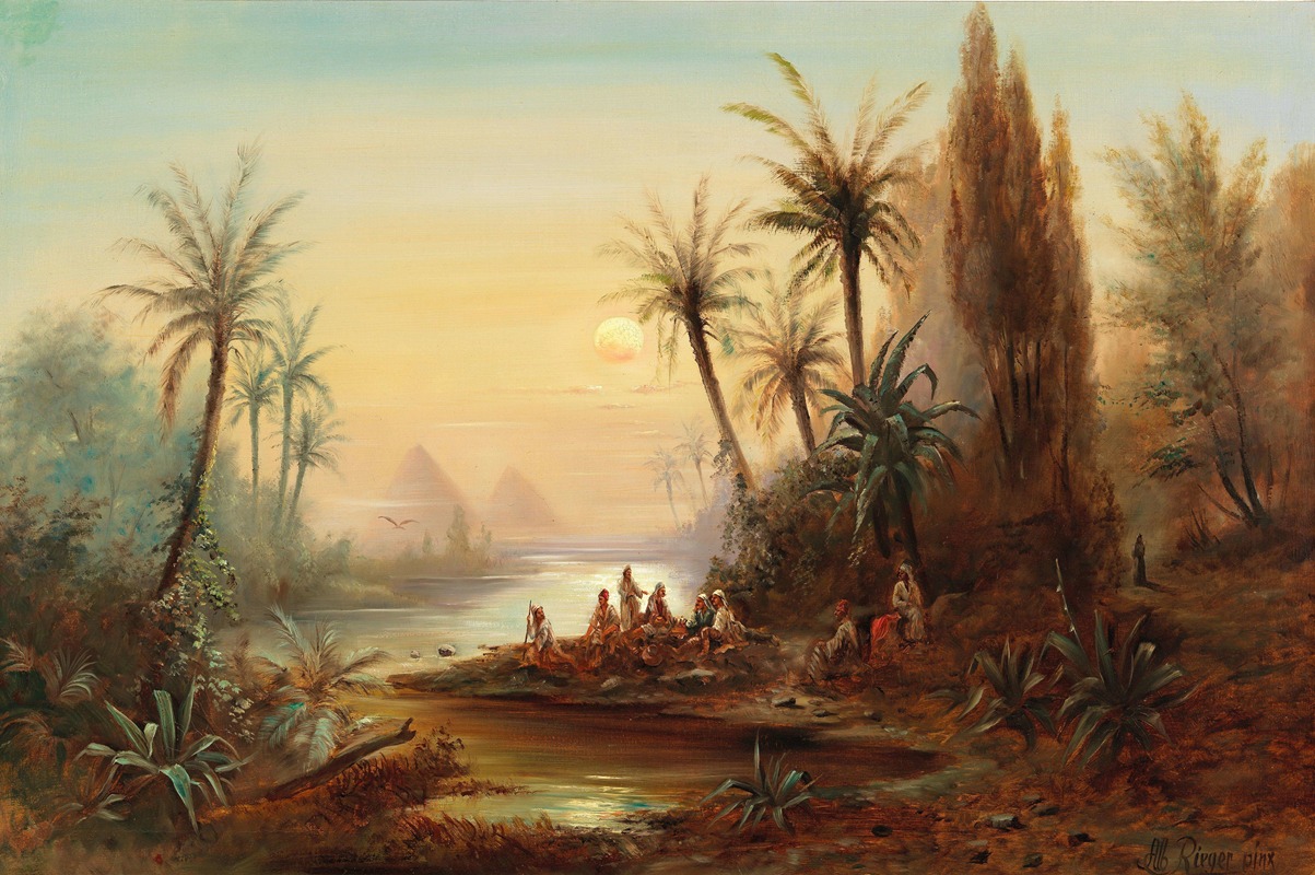 Albert Rieger - Evening On The Nile