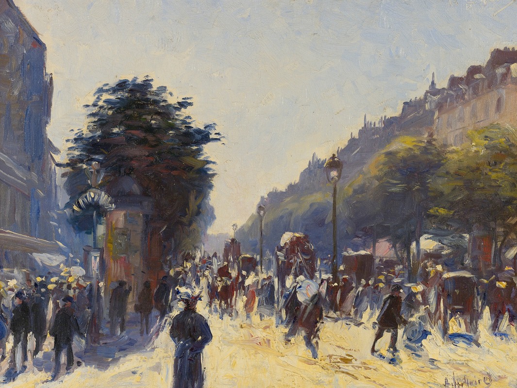 Anatole-Eugène Hillairet - Boulevard Des Italiens