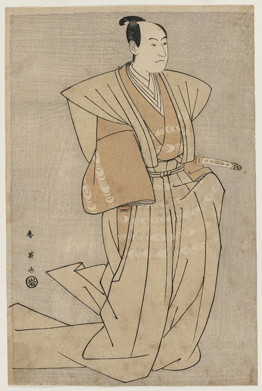Katsukawa Shun'ei - Sawamura Sojuro III as Enya Hangan in Kanadehon Chushingura
