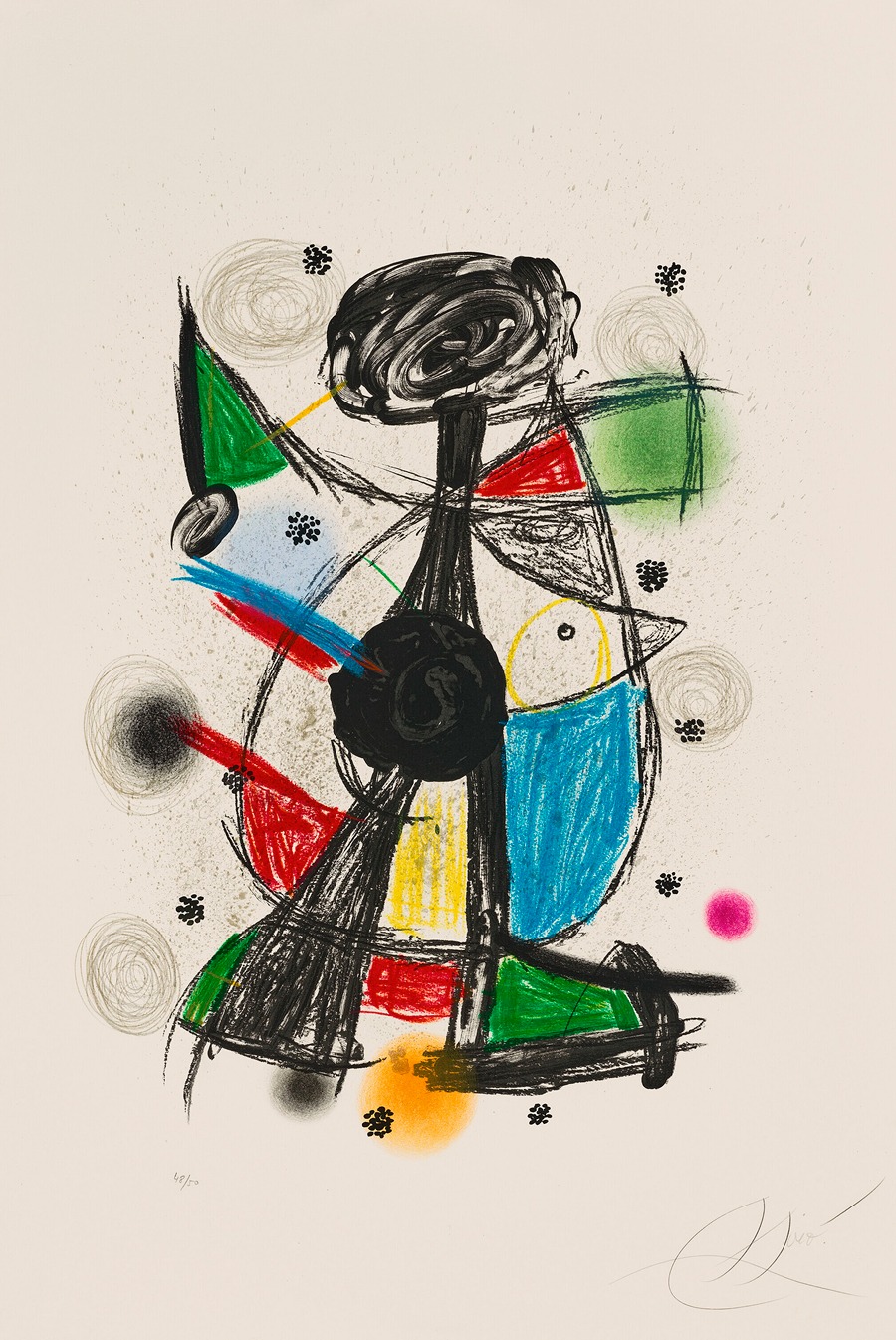 Joan Miró - Arlequin artificier
