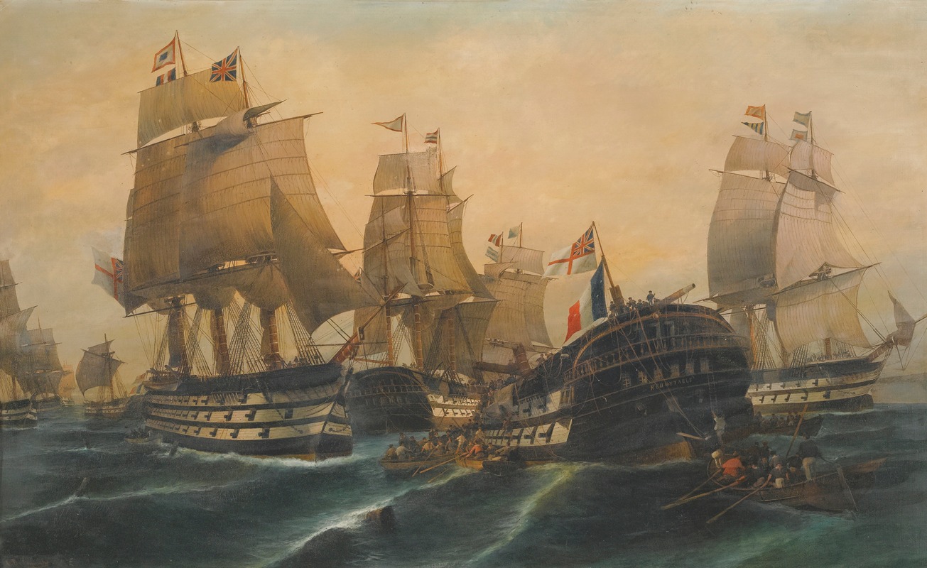 Constantinos Volanakis - The Battle Of Trafalgar