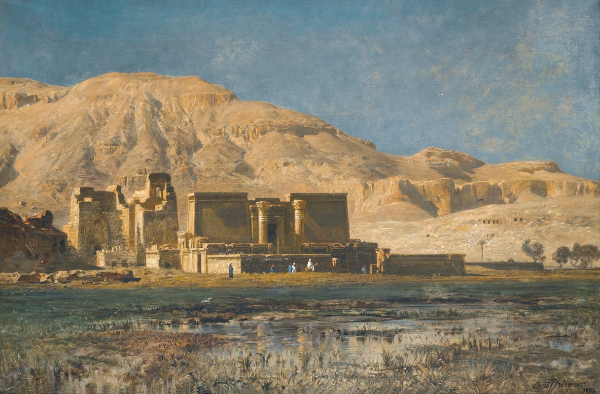 Ernest Karl Eugen Koerner - The Plain Of Thebes