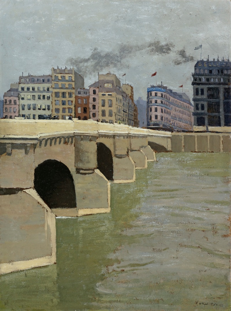 Félix Vallotton - The Pont Neuf Bridge, 1902