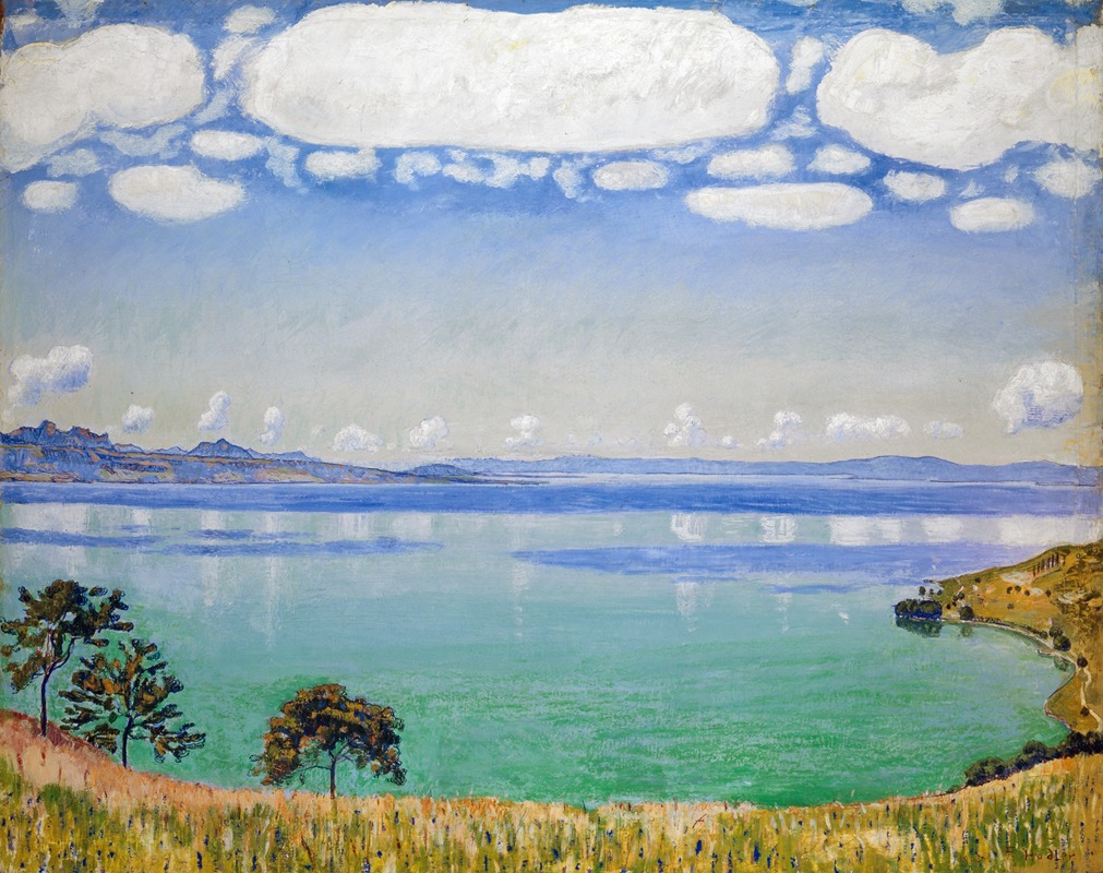 Ferdinand Hodler - Lake Geneva From Chexbres