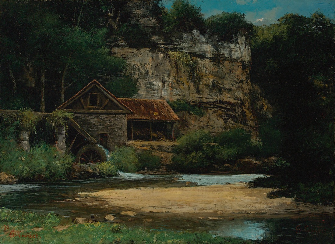 Gustave Courbet - Le Moulin