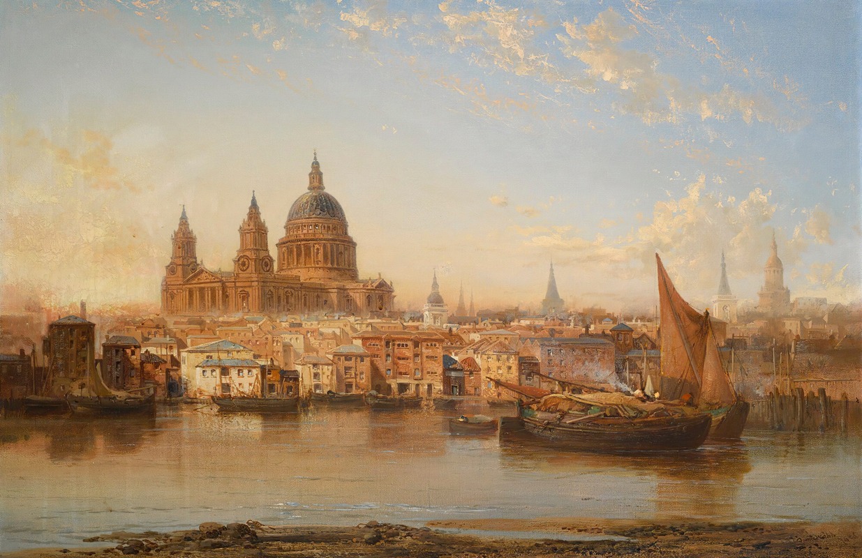 James Webb - St. Pauls From The River