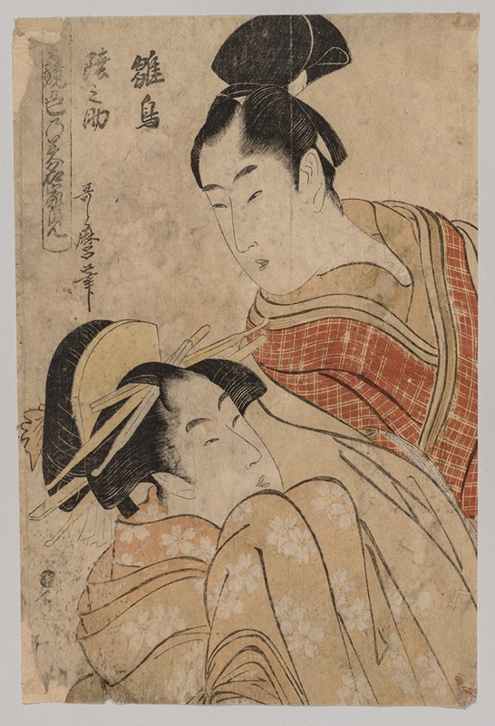 Kitagawa Utamaro - Making Love