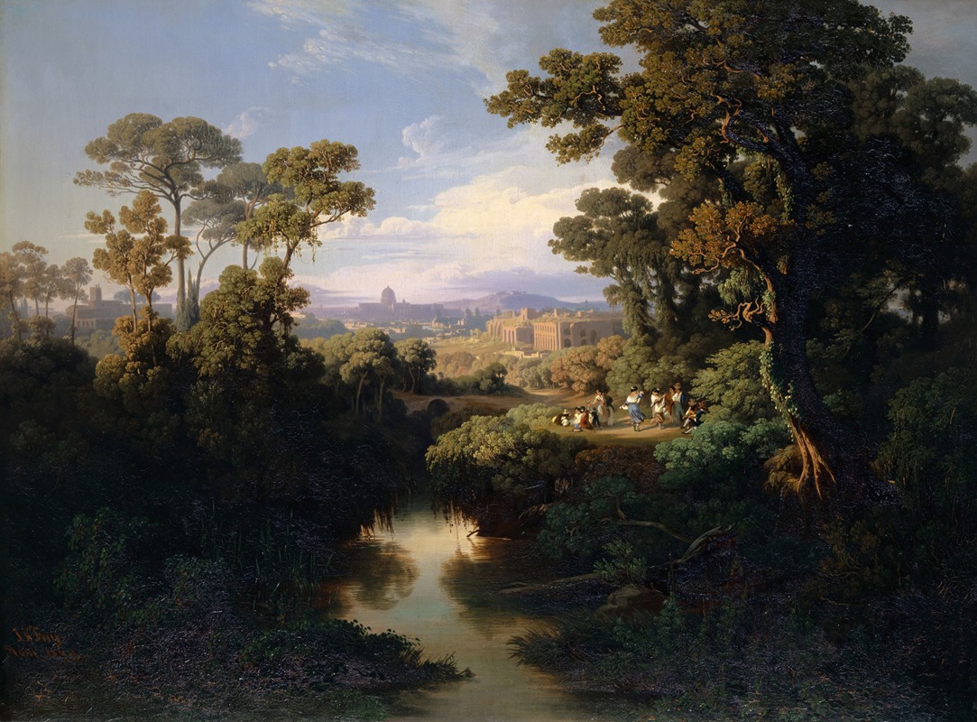 Johann Jakob Frey - From The Surroundings Of Rome