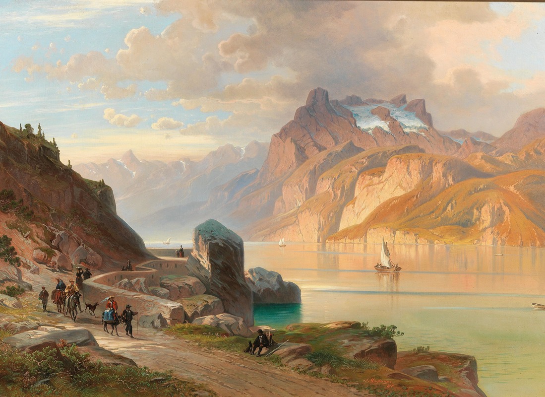 Josef Mayburger - Die Axenstraße Am Vierwaldstättersee