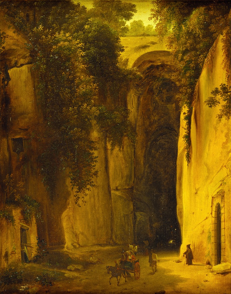 Michelangelo Pacetti - The Posillipo Grotto At Naples