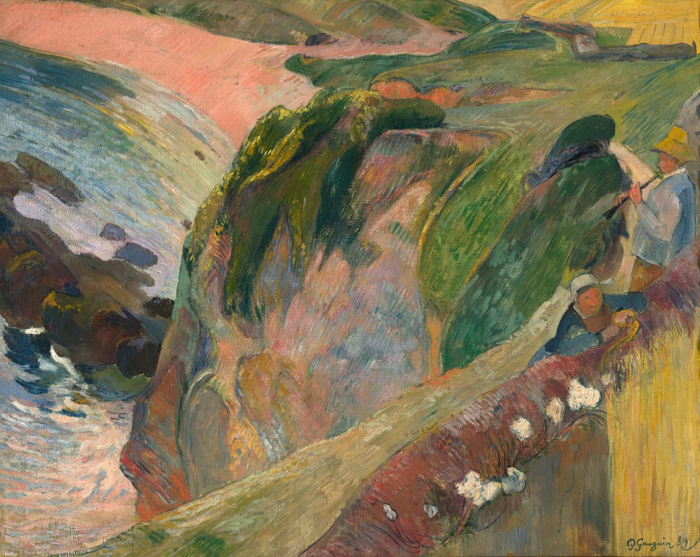 Paul Gauguin - Above The Sea
