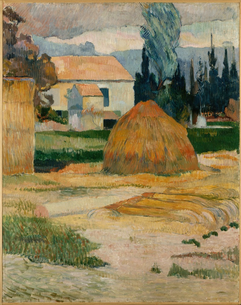 Paul Gauguin - Landscape Near Arles