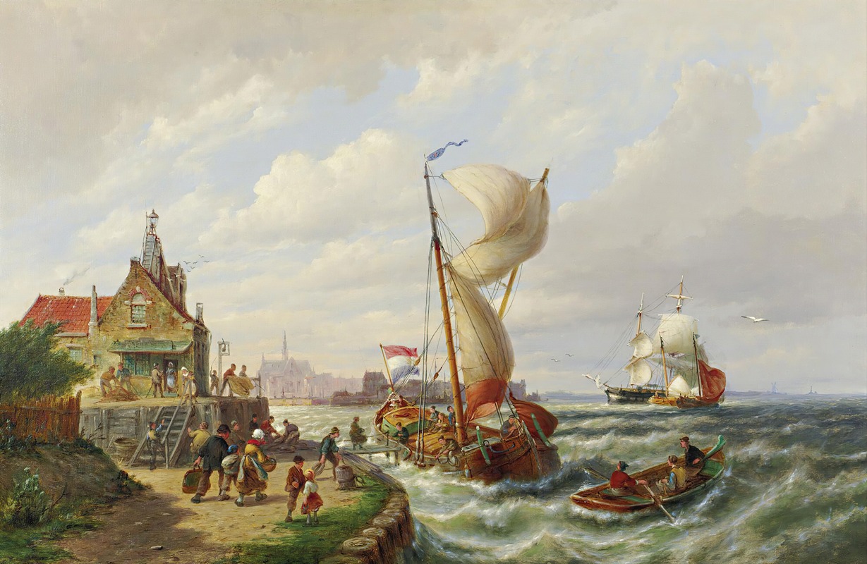 Pieter Christian Dommersen - Flushing, Holland