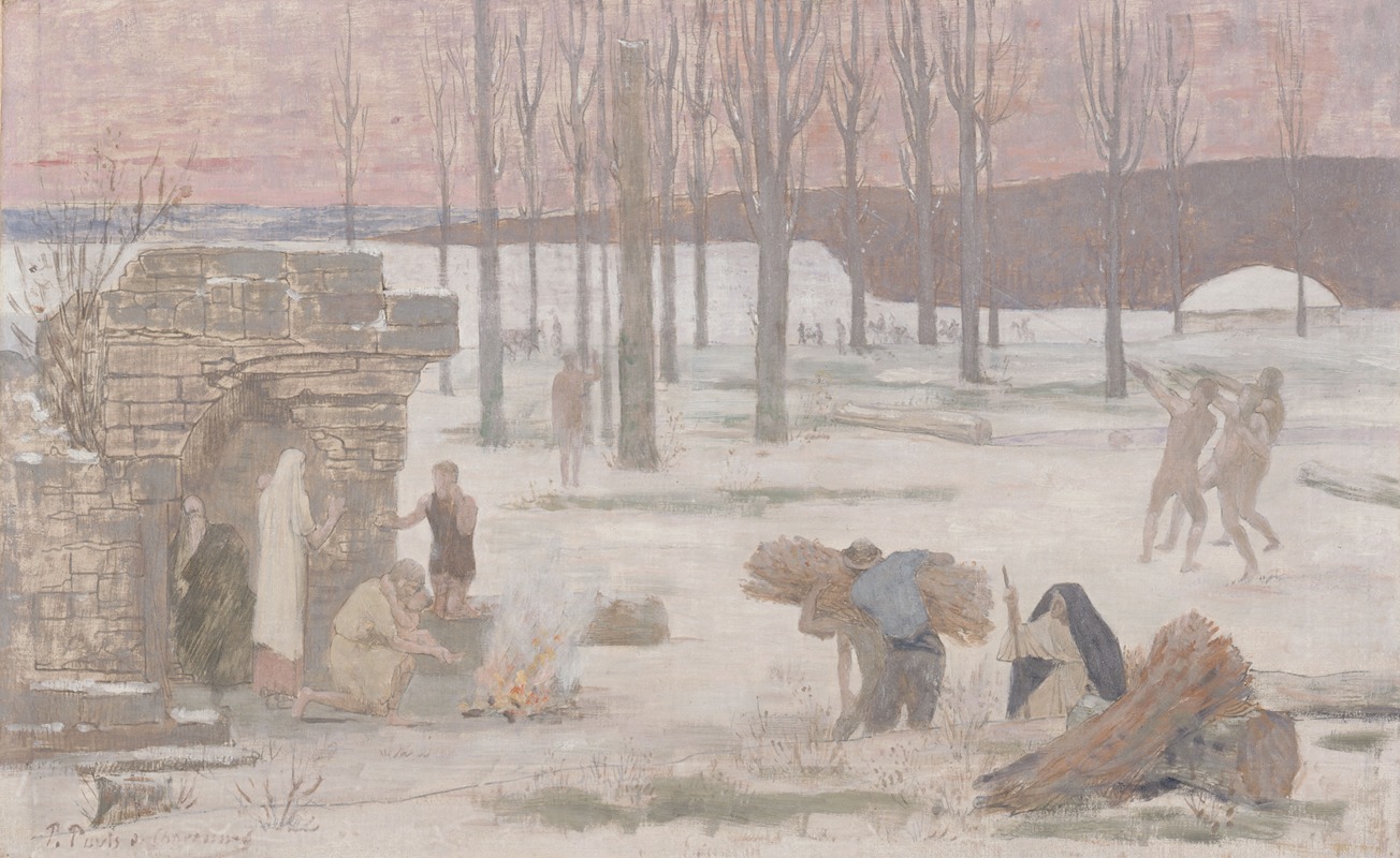 Pierre Puvis de Chavannes - Winter