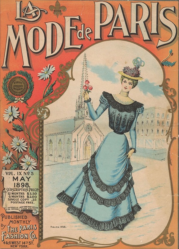 Anonymous - La Mode de Paris, May 1898, Vol. IX, No. 5, Figure 456