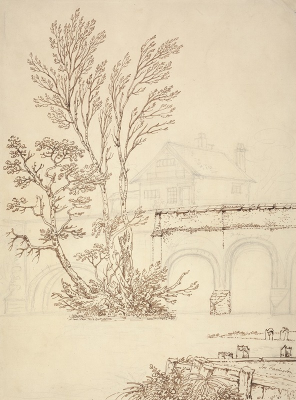 Joseph Farington - Caversham Bridge, Reading