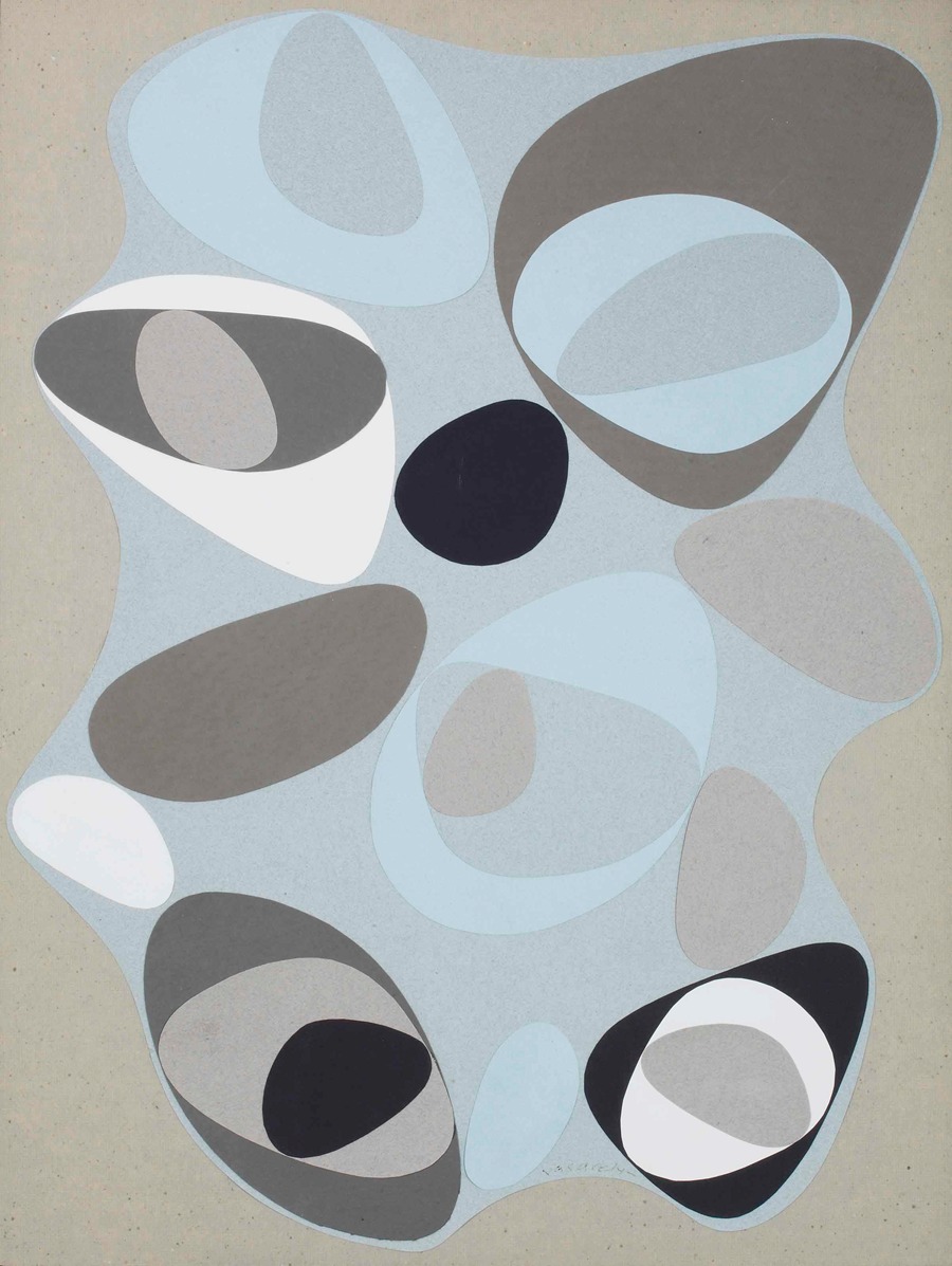 Victor Vasarely - Cailloux-V