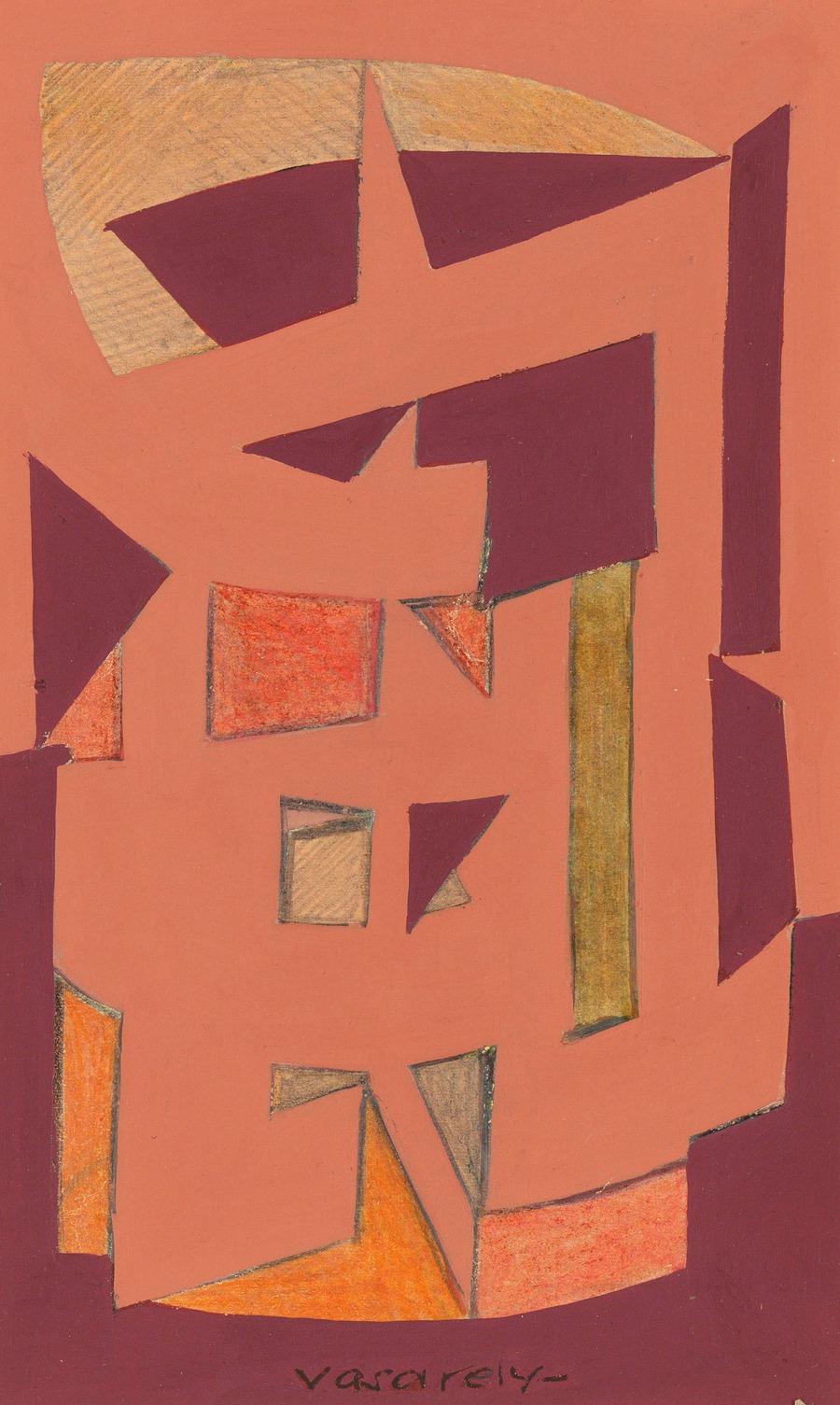 Victor Vasarely - Composition