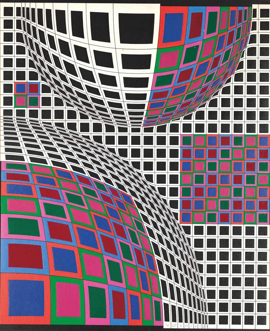 Victor Vasarely - Dagann